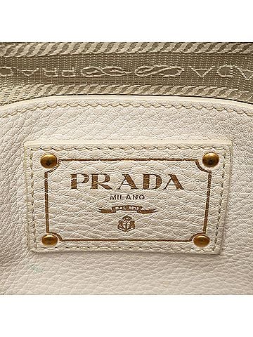Prada Vitello Daino Front Pocket Open Convertible Tote (view 2)