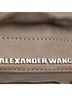 Alexander Wang 100% Leather Brown Leather Fold Over Trunk Adele Clutch One size - photo 8