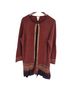 Chico's 100% Cotton Print Brown Cardigan Size XL - photo 1