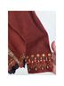 Chico's 100% Cotton Print Brown Cardigan Size XL - photo 4