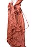 Intermix Red Orange Cocktail Dress Size L - photo 2