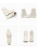 Converse 100% Leather White Sneakers Size 6 - photo 7
