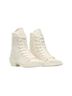 Converse 100% Leather White Sneakers Size 6 - photo 2