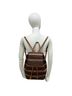 Céline Brown CELINE Vintage Macadam Blazon Triomphe Pattern Leather Drawstring Backpack Daypack Brown 19496 One size - photo 2