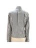 Zara Stripes Gray White Jacket Size M - photo 2