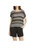 Eileen Fisher Stripes Black Pullover Sweater Size XL - photo 1