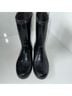 Ugg Black Rain Boots Size 7 - photo 3