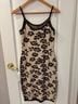 Cider Floral Brown Ivory Casual Dress Size S - photo 6