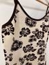 Cider Floral Brown Ivory Casual Dress Size S - photo 7
