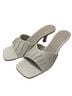 Journee Collection White Heels Size 7 1/2 - photo 1