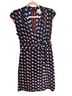 Kate Spade New York 100% Silk Polka Dots Multi Color Cocktail Dress Size 2 - photo 1
