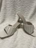 Journee Collection White Heels Size 7 1/2 - photo 4