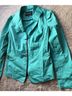 Lafayette 148 New York Teal Jacket Size 4 - photo 3