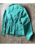 Lafayette 148 New York Teal Jacket Size 4 - photo 4