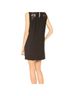 BCBGMAXAZRIA 65% Polyester 30% Rayon 5% Spandex 100% Polyester 66% Polyester 21% Spandex 32% Metallic Fiber Black Casual Dress Size M - photo 4