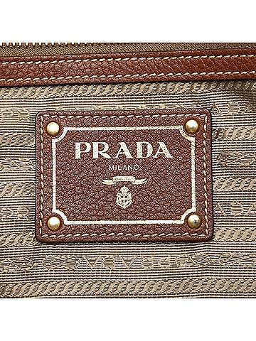 Prada Canvas Canapa Logo Satchel (view 2)