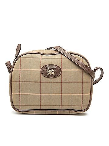 Burberry Vintage Check Canvas Crossbody (view 1)