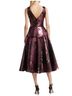 MARCHESA notte 100% Polyester Jacquard Cocktail Dress Size 8 - photo 2