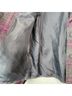 Talbots 80% Wool 20% Nylon 100% Polyester Plaid Gray Pink Blazer Size 8 (petite) - photo 7