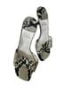 Stuart Weitzman Snake Print Multi Color Heels Size 5 1/2 - photo 3