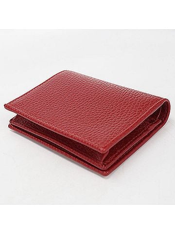 Gucci GUCCI Bi-fold Wallet 456126 Small Double G Women's Red (view 2)