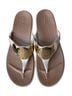 Crocs White Gold Sandals Size 10 - photo 1