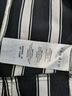 Sandro 85% Viscose 15% Polyamide 100% Other Stripes Black White Casual Dress Size S - photo 8