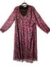 Studio Untold 100% Polyester Floral Multi Color Casual Dress Size 20 - photo 1