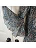 Veronica Beard 100% Silk Paisley Multi Color Green Pink Blue Cocktail Dress Size 2 - photo 5