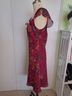 CDC Clothing 100% Polyester Floral Leopard Print Multi Color Cocktail Dress Size 8 - photo 5