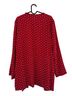 Coldwater Creek 100% Rayon 100% Polyester Floral Red Jacket Size M - photo 2
