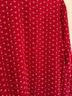 Coldwater Creek 100% Rayon 100% Polyester Floral Red Jacket Size M - photo 7