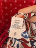 Coldwater Creek 100% Rayon 100% Polyester Floral Red Jacket Size M - photo 6