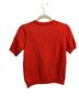 Sézane 100% Cotton Red Orange Cardigan Size M - photo 2
