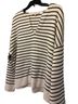 Ann Taylor LOFT 100% Cotton Stripes White Black Pullover Sweater Size XL - photo 1