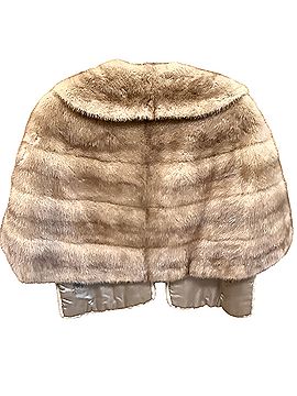 Evans Vintage Mink Fur Jacket Jacket (view 2)