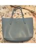 Coach 100% Leather Blue Leather Tote One size - photo 3