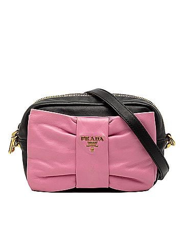Prada Nappa Fiocco Bow Crossbody (view 1)