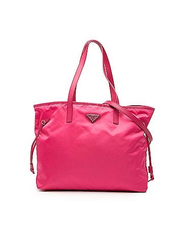 Prada Saffiano Trimmed Tessuto Open Convertible Tote (view 1)