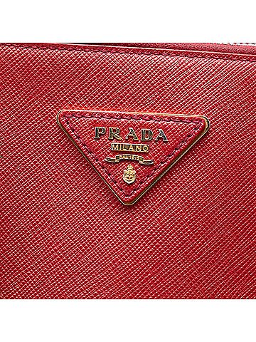 Prada Large Saffiano Lux Galleria Double Zip Satchel (view 2)