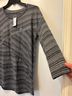 Maurices Stripes Black Gray Long Sleeve Top Size XS - photo 3