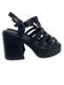 Report 100% Other Black Heels Size 8 1/2 - photo 1