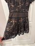 BCBGMAXAZRIA Floral Black Cocktail Dress Size 6 - photo 10