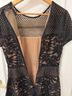 BCBGMAXAZRIA Floral Black Cocktail Dress Size 6 - photo 14