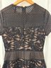 BCBGMAXAZRIA Floral Black Cocktail Dress Size 6 - photo 7