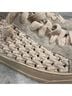 P448 Gray Ivory Sneakers Size 7 1/2 - photo 10