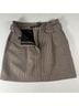 Maje Houndstooth Brown Blue Skort Size 36 waist - photo 4