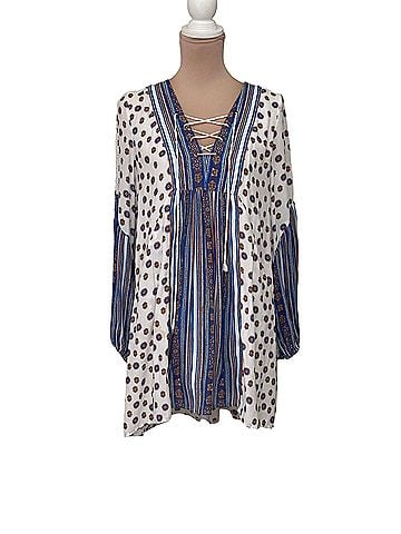 Free People rain or shine tunic Long Sleeve Blouse (view 1)