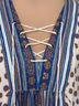 Free People 100% Polyester 100% Rayon Floral Multi Color Long Sleeve Blouse Size S - photo 4