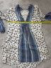 Free People 100% Polyester 100% Rayon Floral Multi Color Long Sleeve Blouse Size S - photo 10